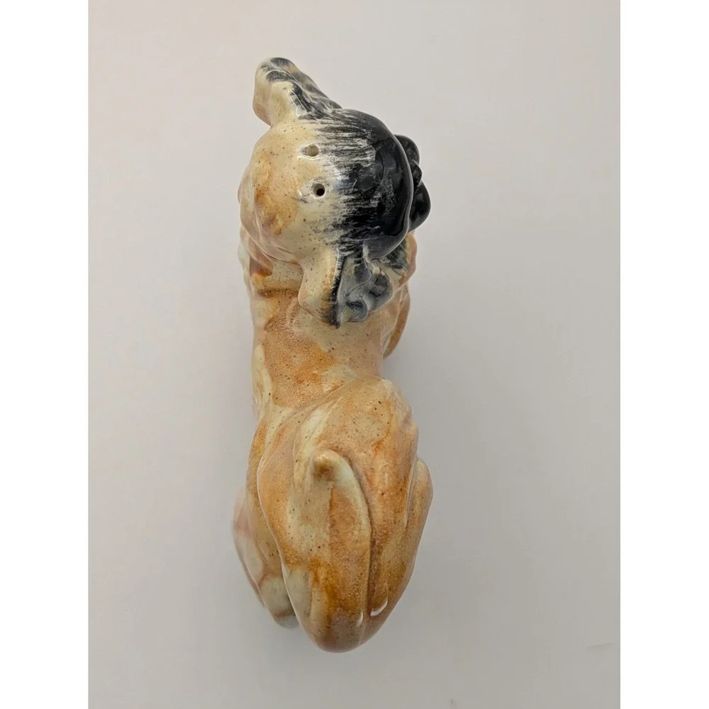 Vintage‎ Pekinese Dogs Salt And Pepper Shakers